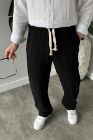 BayAygun 5070 Baggy Joger Keten Pantolon_Siyah resmi