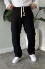 BayAygun 5070 Baggy Joger Keten Pantolon_Siyah resmi