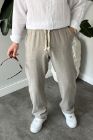 BayAygun 5070 Baggy Joger Keten Pantolon_Gri resmi